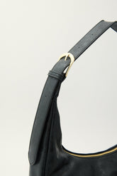 Tribeca Black Distressed PU/Gold